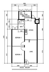 Blk 114 Ho Ching Road (Jurong West), HDB 3 Rooms #613456911
